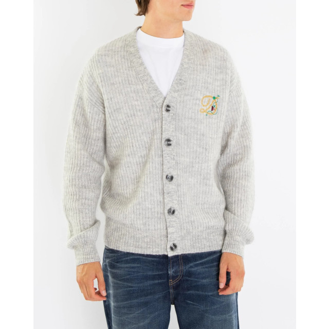 Drole De Monsieur Heren le cardigan d raisin CA130-PA021-GY large