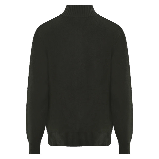 Olaf Hussein Heren knitted zip up cardigan M180708-SACRAMENTO large