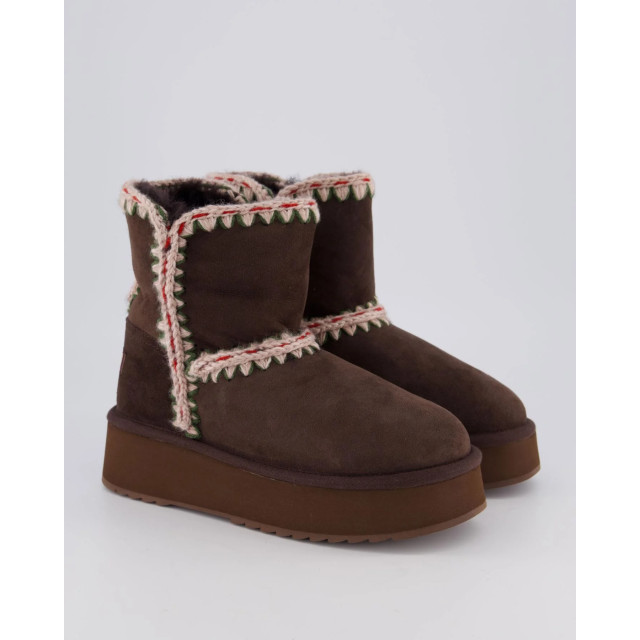 Mou Dames norfolk platform mocha MU.FW681003A-MOCHA large