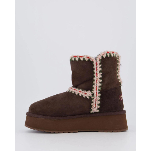 Mou Dames norfolk platform mocha MU.FW681003A-MOCHA large