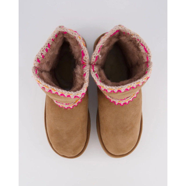 Mou Dames norfolk platform punk brown MU.FW681003A-PKBRO large