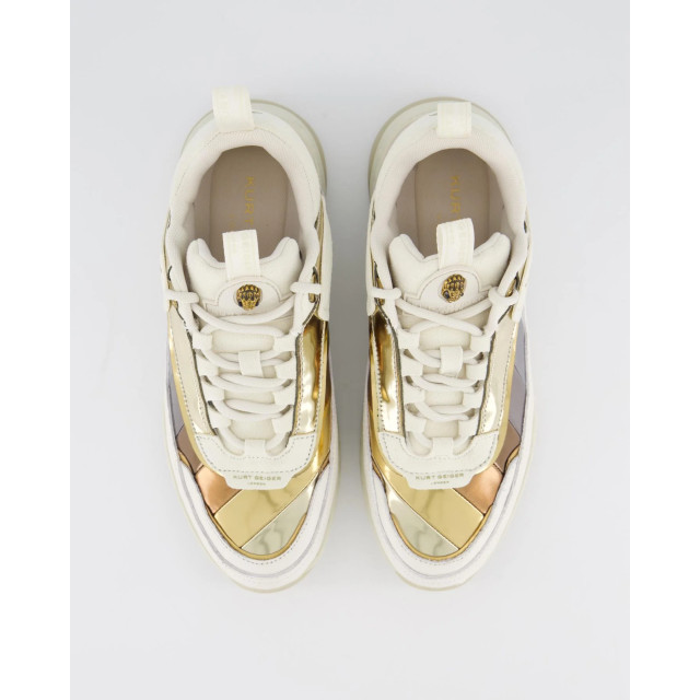 Kurt Geiger Dames kensington sneaker 9820065109-Metal/White large