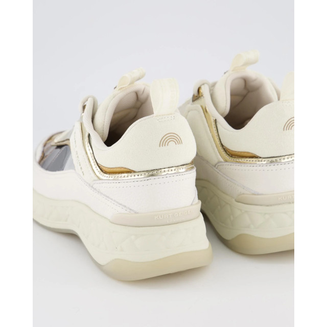Kurt Geiger Dames kensington sneaker 9820065109-Metal/White large
