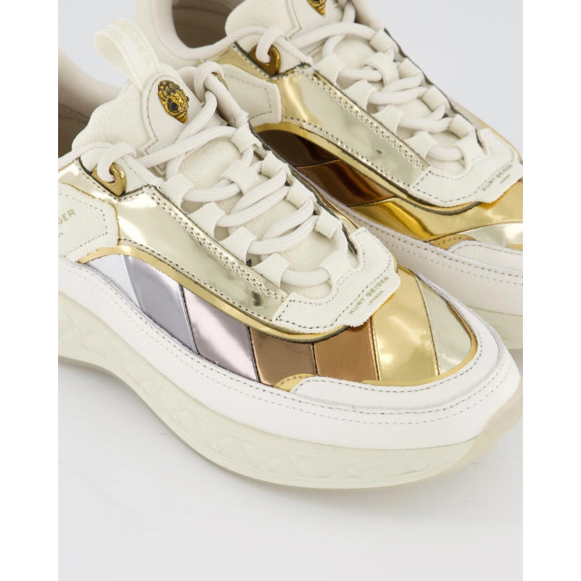 Kurt Geiger Dames kensington sneaker 9820065109-Metal/White large