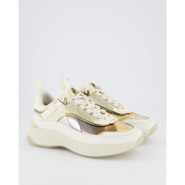 Kurt Geiger Dames kensington sneaker 9820065109-Metal/White large
