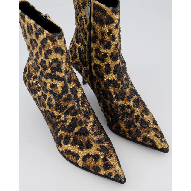 Steve Madden Dames heirloom heeled ankle boots SM11003438-LEOPARD large