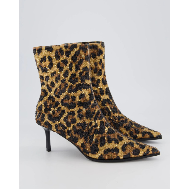 Steve Madden Dames heirloom heeled ankle boots SM11003438-LEOPARD large
