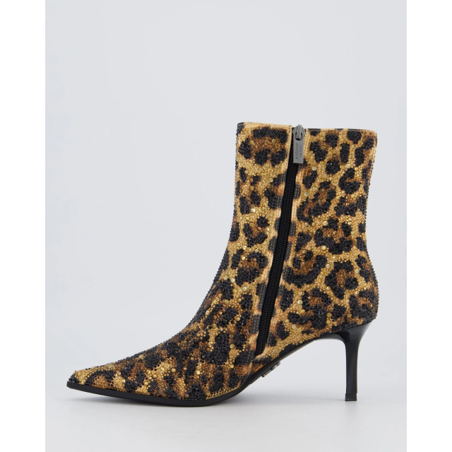 Steve Madden Dames heirloom heeled ankle boots SM11003438-LEOPARD large