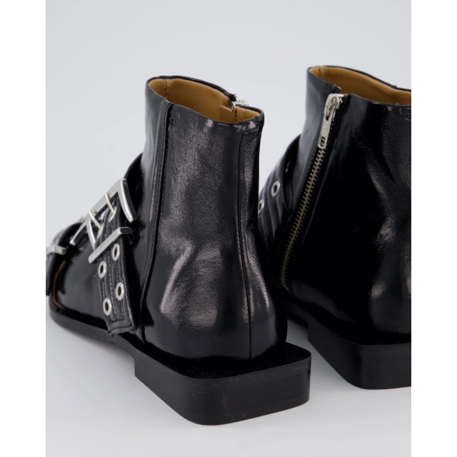 Ganni Dames feminine buckle flat boot S2650-99 large