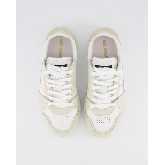 Axel Arigato Dames dice lo sneaker F1644002-White/Gold large
