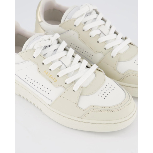 Axel Arigato Dames dice lo sneaker F1644002-White/Gold large