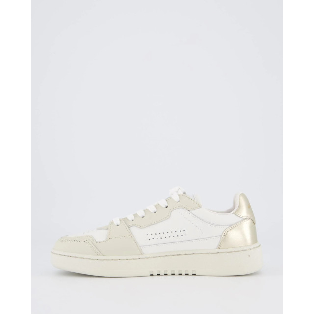 Axel Arigato Dames dice lo sneaker F1644002-White/Gold large