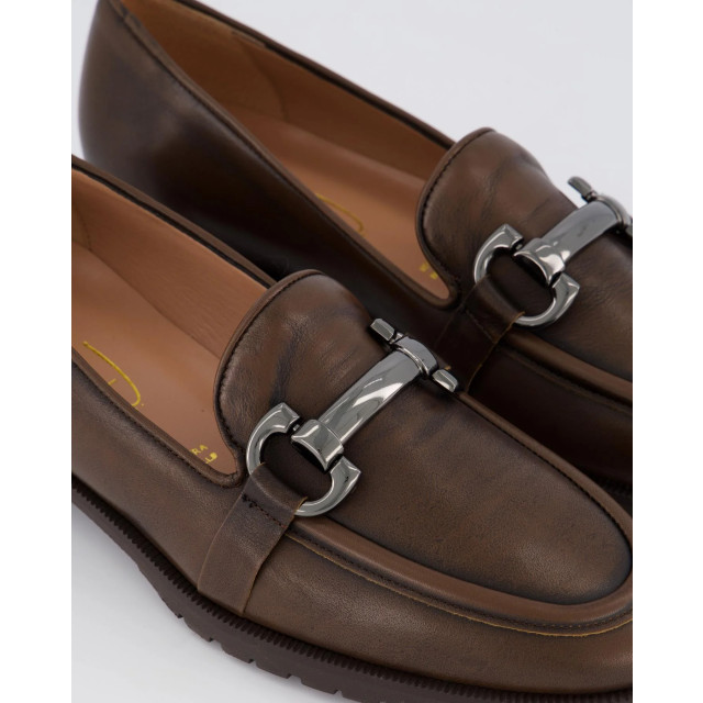 Gibaldi Dames bianca di loafer P2992A-Bruin large