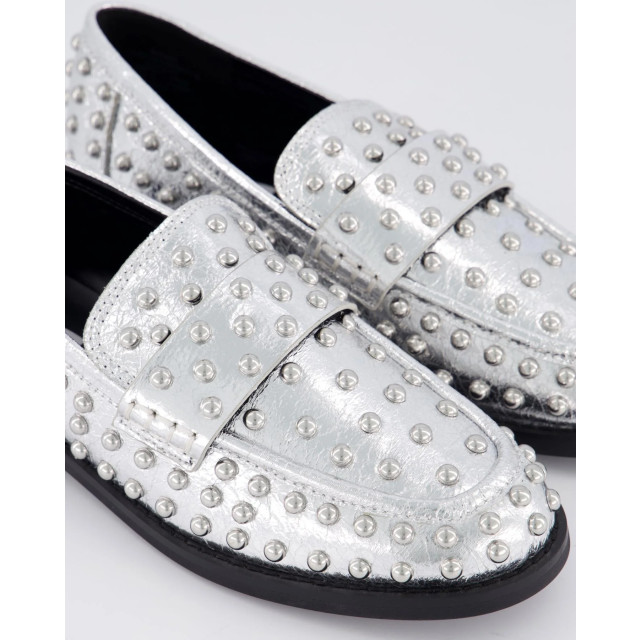 Steve Madden Dames bequest loafers SM11003447-SILVER large