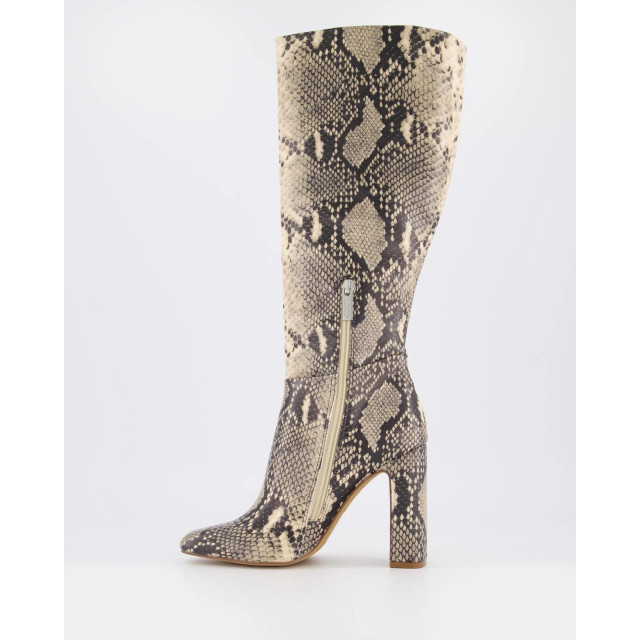 Steve Madden Dames ally boot SM11002627-LT. BEIGE SNAKE large