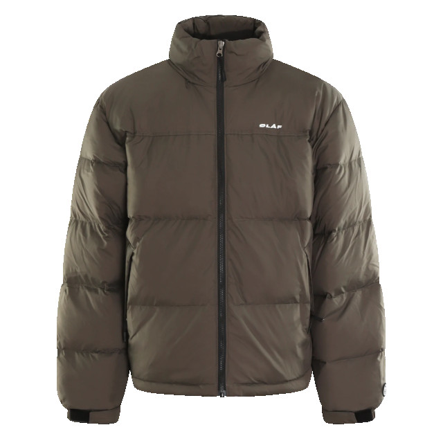 Olaf Hussein Heren puffer jacket M180613-Charcoal large