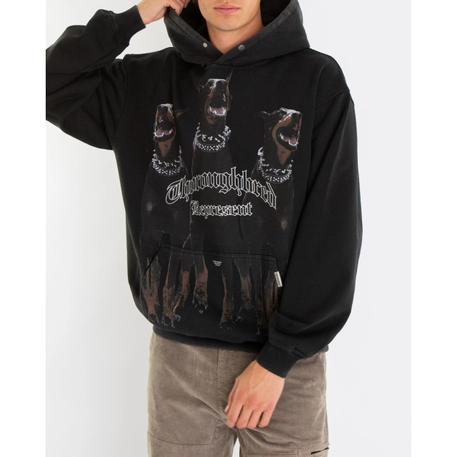 Represent Heren thoroughbred hoodie black MLM41134-003-003 large