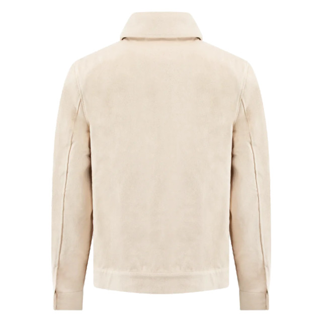 Bram's Fruit Heren fitted heavy canvas jacket Fitted Heavy Canvas Jacket - Beige-Beige large