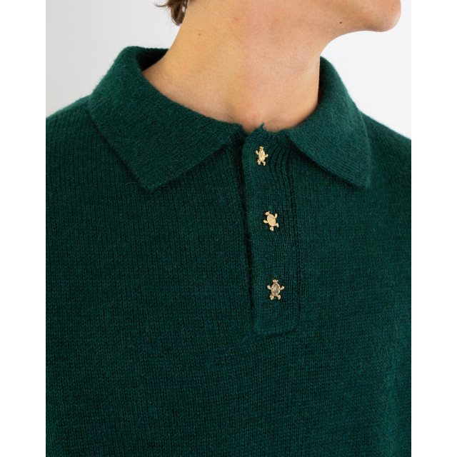 Bram's Fruit Heren lemon polo knit Lemon Polo Knit - Green-Green large