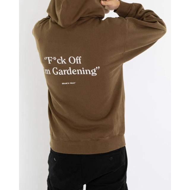 Bram's Fruit Heren fck off i'm gardening hoodie Fck Off I'm Gardening Hoodie - Brown-Brown large