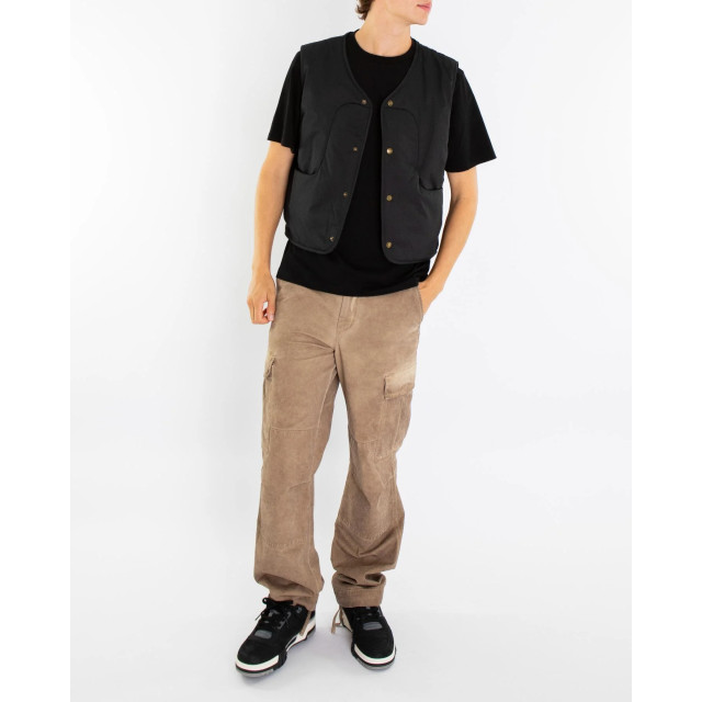 Bram's Fruit Heren tuscan vest Tuscan Vest - Black-Black large
