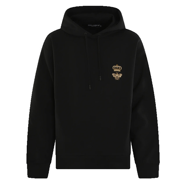 Dolce and Gabbana Heren cotton jersey hoodie G9ACJZ-HU7H9-N0000 large