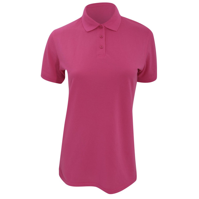 Kustom Kit Dames klassic superwash poloshirt met korte mouwen UTFK454_magenta large