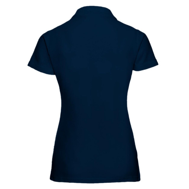 Jerzees Colours Dames 65/35 poloshirt met korte mouwen en harde kraagpijpen UTFK700_frenchnavy large