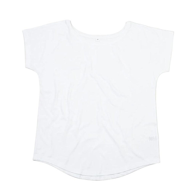 Mantis Dames loszittend t-shirt met korte mouwen UTFK469_white large