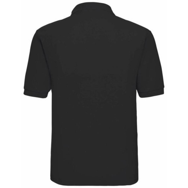 Jerzees Colours Russell mens klassiek poloshirt met korte mouwen van katoen UTFK701_black large