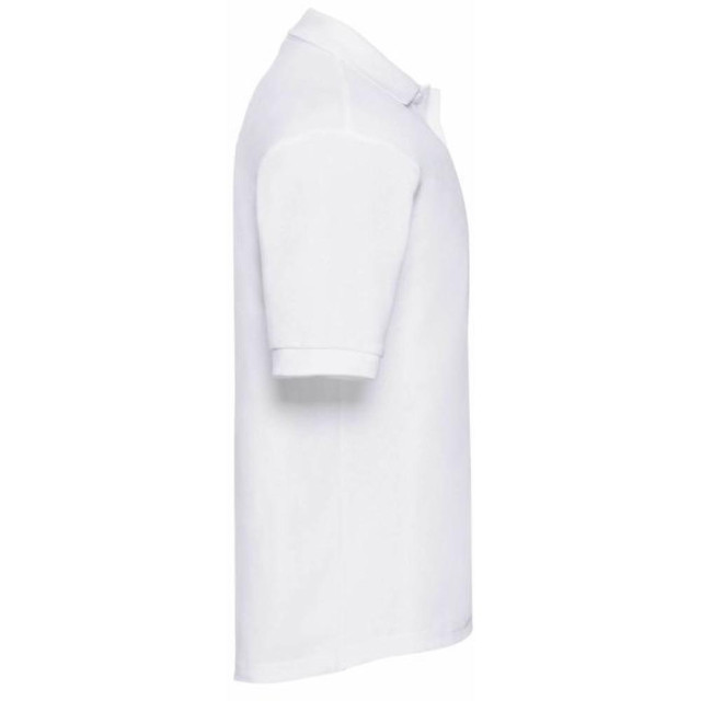 Jerzees Colours Russell mens klassiek poloshirt met korte mouwen van katoen UTFK701_white large