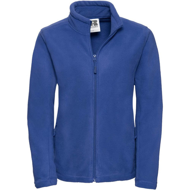 Jerzees Colours Russell kleuren dames full zip openlucht fleece jasje UTFK713_brightroyal large