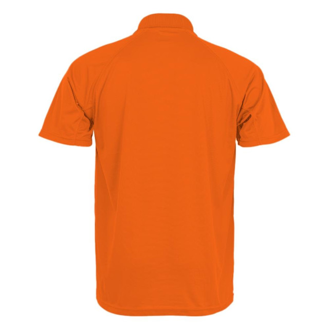 Spiro Impact Impact mens performance aircool polo t-shirt UTFK837_floroorange large