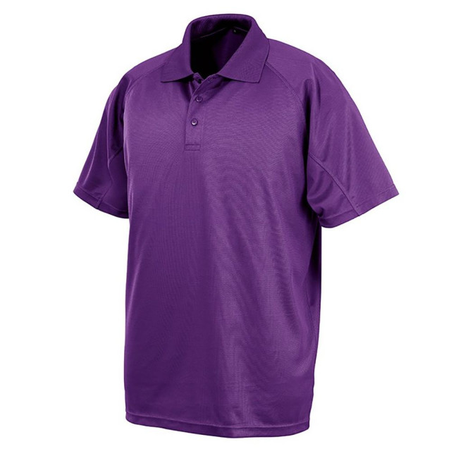 Spiro Impact Impact mens performance aircool polo t-shirt UTFK837_purple large