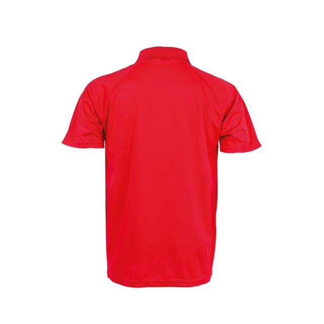 Spiro Impact Impact mens performance aircool polo t-shirt UTFK837_red large