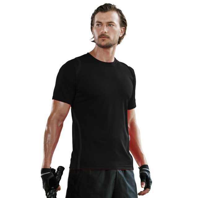 Gamegear ® cooltex® t-shirt met korte mouwen / herensportkleding UTFK386_blackblack large