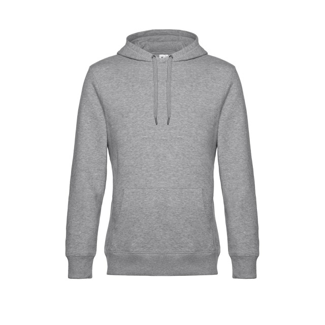 B and C Heren king sweater met capuchon UTFK147_heathergrey large