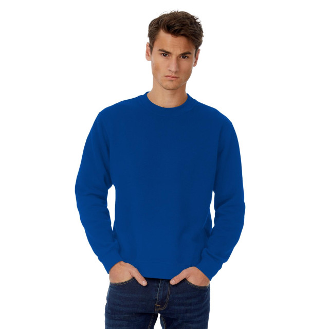 B and C Heren in sweatshirt UTFK146_royalblue large