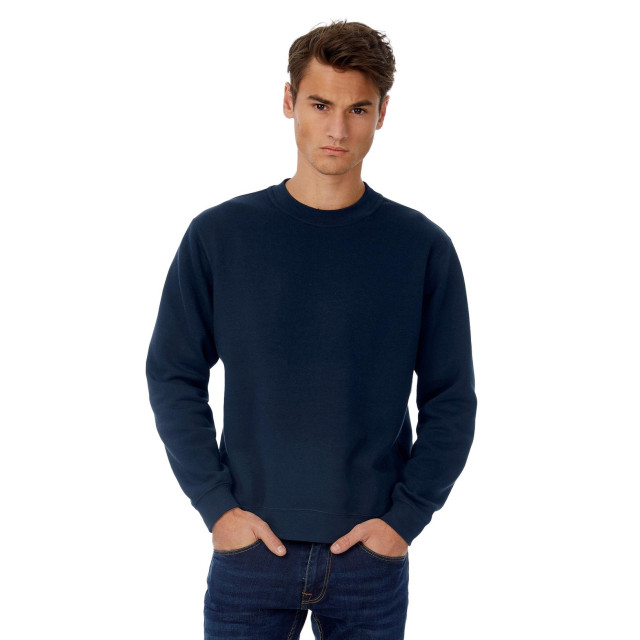 B and C Heren in sweatshirt UTFK146_navyblue large