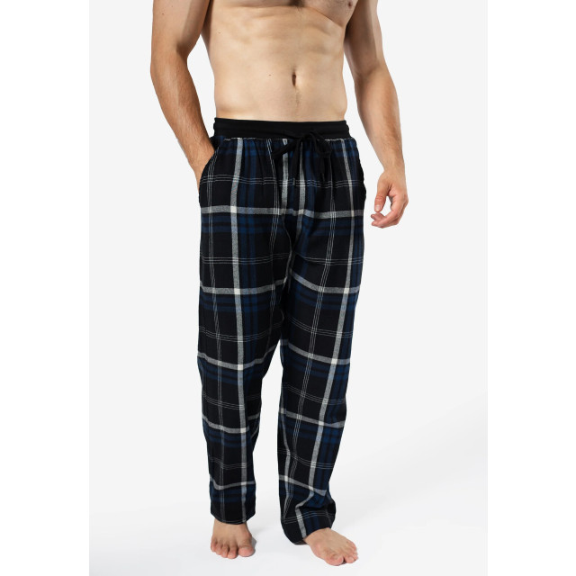 Phil & Co Heren pyjamabroek lang geruit flanel PH-449-00A large