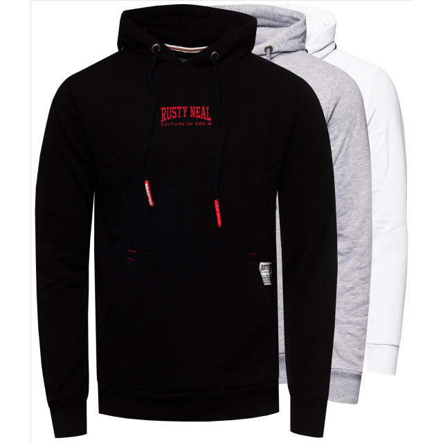 Rusty Neal Heren sweatshirt hoodie rn19152-gr RN19152-GR large