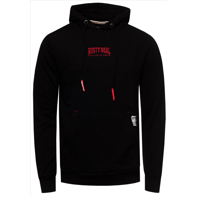 Rusty Neal Heren sweatshirt hoodie grijs rn19152-zw RN19152-ZW large