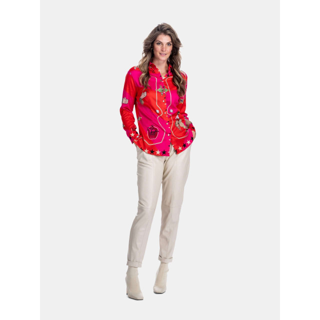 Mucho Gusto Blouse francis bay western print luxe Blouse Francis Bay Western Print Luxe large