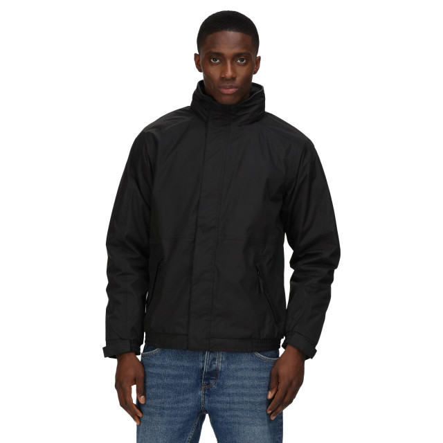 Regatta Eco dover waterdicht geïsoleerd jasje voor heren UTRG6389_blackash large Regatta Eco dover waterdicht geïsoleerd jasje voor heren UTRG6389_blackash large