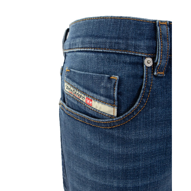 Diesel Heren d-strukt slim fit jeans A03558-09K04-Blauw large