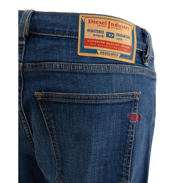 Diesel Heren d-strukt slim fit jeans A03558-09K04-Blauw large
