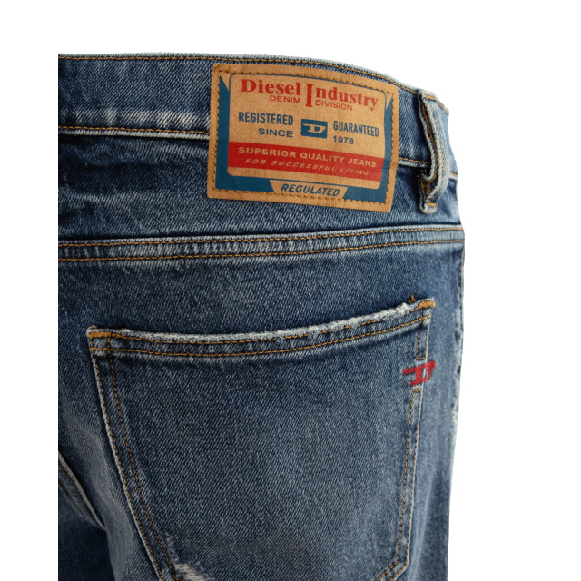 Diesel Heren d-strukt slim fit jeans A03558-09F16-Blauw large
