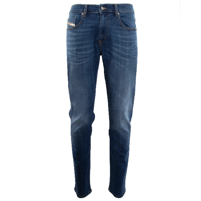 Diesel Heren d-strukt slim fit jeans A03558-09K04-Blauw large