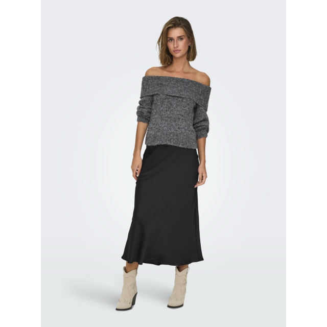 Only Onlmarie ls off shoulder knt antraciet 4219.85.0011 large Only Onlmarie ls off shoulder knt antraciet 4219.85.0011 large