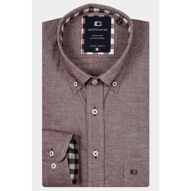 Giordano Casual hemd lange mouw brando, ls button down two-t 427004/30 186116 large